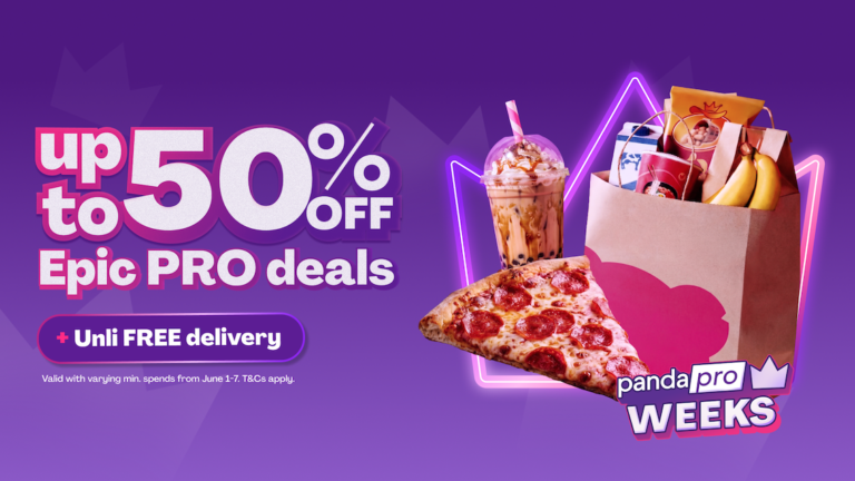 Foodpanda Pro Weeks is Back
